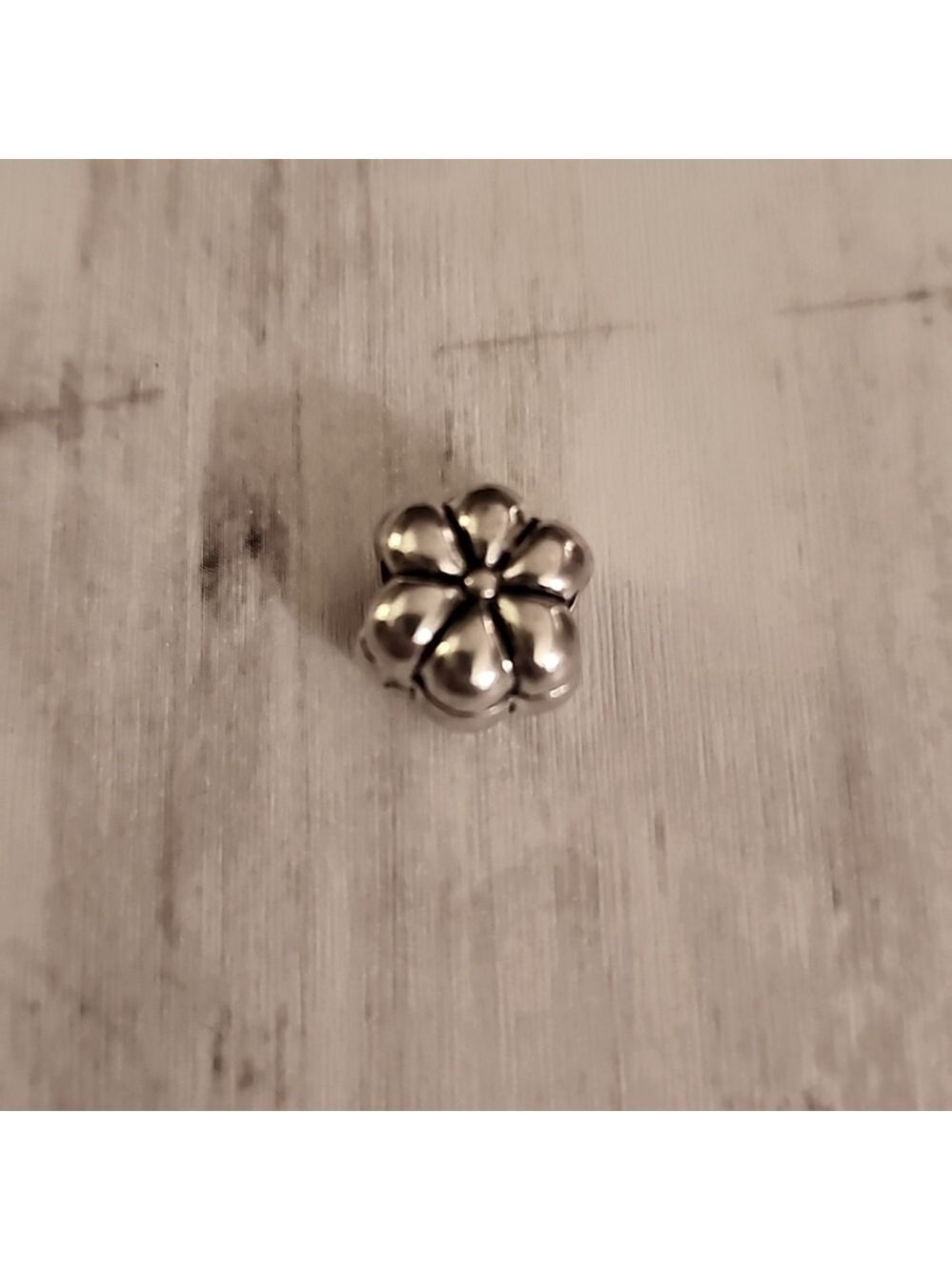 FLOWER  Charm for European Style Bracelets Fits Pandora Systems#2